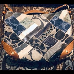 💯AUTHENTIC COACH PATCHWORK